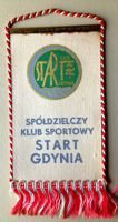 Proporczyk SKS Start Gdynia (PRL)