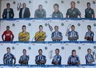Zestaw 33 zdjęć drużyna Karlsruher SC 2013-2014 (z oryginalnymi autografami)