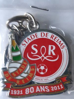 Brelok 80 lat Stade de Reims 1931 2011 (produkt oficjalny)