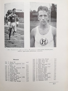 Z naszych tradycji lekkoatletycznych. Fińska lekkoatletyka 1906-1956