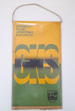 Proporczyk GKS Katowice duży (PRL)