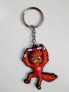 Brelok Widzew Łódź maskotka Feniks z szalikiem (produkt oficjalny)