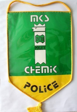 Proporczyk MKS Chemik Police sekcja piłki nożnej