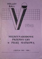 Międzynarodowe przepisy gry w piłkę siatkową (Edycja 1993-1996)