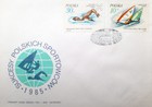 Koperta FDC Sukcesy polskich sportowców 1985