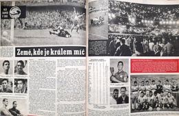 Tygodnik Stadion Czechosłowacja Rocznik 1962 (niekompletny 51 numerów, oprawiony)