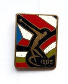 Odznaka Czwórmecz lekkoatletyczny Polska - Czechosłowacja - Węgry - Bułgaria (1985)