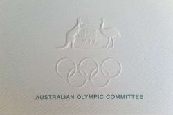 Blankiet zaproszenia Australijski Komitet Olimpijski