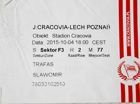 Bilet KS Cracovia - Lech Poznań Ekstraklasa (04.10.2015)