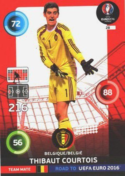 Thibaut Courtois - Belgia (nr 28 - Team Mate)