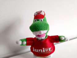 Maskotka Arsenal Londyn - Gunnersaurus (produkt oficjalny)