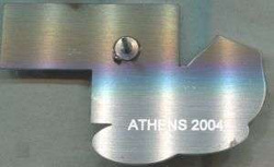 Odznaka oficjalny pomiar czasu SWATCH na Igrzyskach Olimpijskich Ateny 2004 (2)