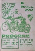 Program Półfinał Złotego Kasku (Bydgoszcz, 10.05.1984)