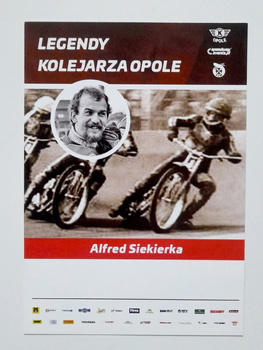 Zdjęcie Alfred Siekierka - Legendy Kolejarza Opole (żużel)