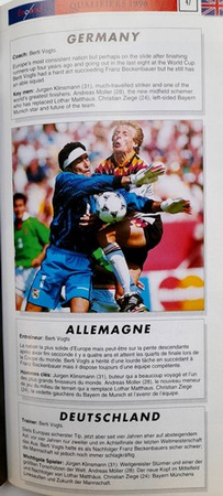 Informator Mistrzostwa Europy Anglia 1996 Eurosport