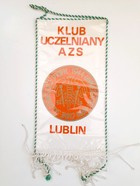 Proporczyk 35 lat KU AZS Lublin (PRL)