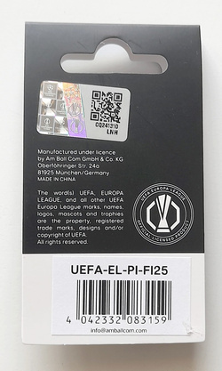 Odznaka Trofeum Liga Europy UEFA Finał Bilbao 2025, Tottenham  - Manchester United