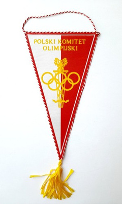 Proporczyk PKOl Igrzyska Olimpijskie Los Angeles 1984