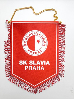 Proporczyk SK Slavia Praga duży (produkt oficjalny)
