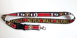 Smycz Widzew Łódź 1910. You'll Never Walk Alone (produkt oficjalny)