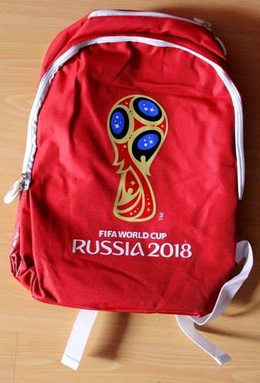 Plecak Mistrzostwa Świata Rosja 2018 (produkt oficjalny)