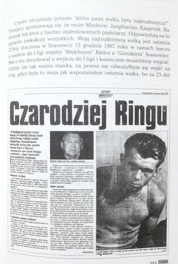 Czarodziej Ringu - wspomnienia. Leszek Drogosz