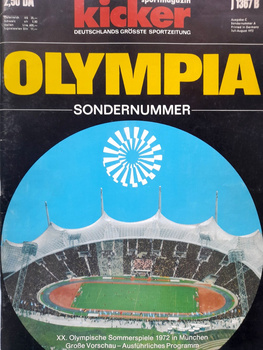 Skarb Kibica Igrzyska Olimpijskie Monachium 1972 (magazyn kicker)