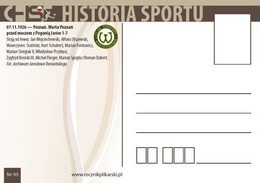 Warta Poznań (07.11.1926) - Kolekcja Historia Sportu nr 95