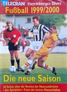 Skarb Kibica Piłkarskie ligi Luksemburga sezon 1999/2000 (Magazyn Telecran)