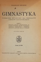 Gimnastyka. Podręcznik metodyczny dla seminariów i kursów nauczycielskich (1930)