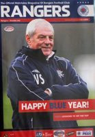 Program Glasgow Rangers - Dundee United Premier League (06.01.2008)