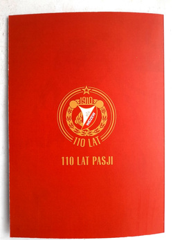 Karta okolicznościowa 110 lat RTS Widzew Łódź (produkt oficjalny)