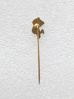 Odznaka Sao Paulo FC maskotka Santo Paulo (Brazylia, emalia)