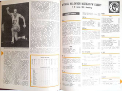 Miesięcznik Lekkoatletyka 1974 (7 numerów)