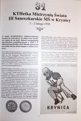 90 wydarzeń 90-lecia Krynickiego Towarzystwa Hokejowego