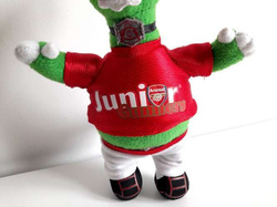 Maskotka Arsenal Londyn - Gunnersaurus (produkt oficjalny)