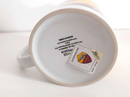 Kubek AS Roma herby i nazwa (produkt oficjalny)