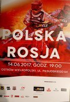 Program mecz żużlowy Polska - Rosja (14.06.2017)