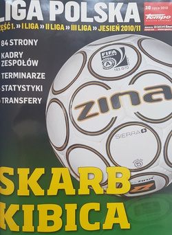 Skarby kibica liga polska jesień 2010/2011 - podsumowanie sezonu 2011/2012 (Przegląd Sportowy, 12 numerów, oprawione)