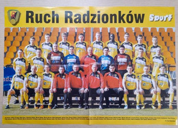 Plakat Ruch Radzionków wiosna 2012, duży (dwustronny) 