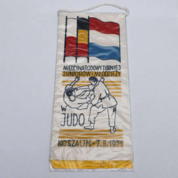 Proporczyk Międzynarodowy Turniej Juniorów i Młodzieży w JUDO - Koszalin 1971