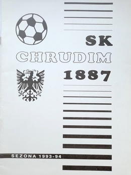 SK Chrudim 1887. Informator na sezon 1993-94 (Czechy)
