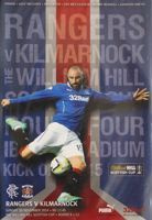 Program Glasgow Rangers - Kilmarnock FC Puchar Szkocji (30.11.2014)