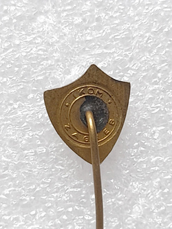 Odznaka FK Żeljeznicar Sarajewo (epoksyd, sygnowana)