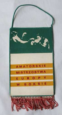 Proporczyk XXI Mistrzostwa Europy w Boksie (Katowice, 01-08.06.1975)