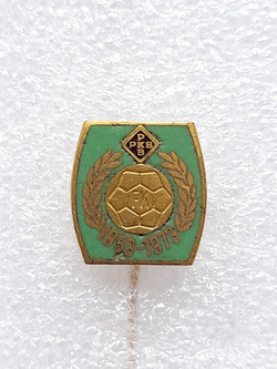 Odznaka 20 lat FK PKB Padinska Skela (Serbia, emalia, sygnowana)