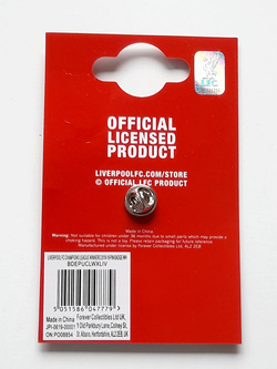 Odznaka Liverpool FC Czempioni Europy 2019 (produkt oficjalny)