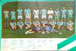 Program informator Żalgiris Wilno piłka nożna 1989