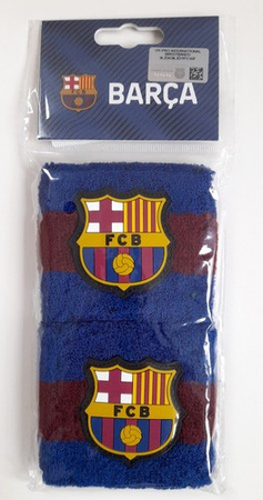 Opaska sportowa na rękę FC Barcelona - zestaw 2 sztuk (produkt oficjalny)
