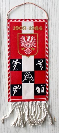 Proporczyk 75 lat ZKS Concordia Piotrków Trybunalski
